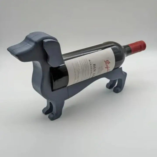 Dachshund Vinflaskeholder Unik Design Dekorativ Indretning 2