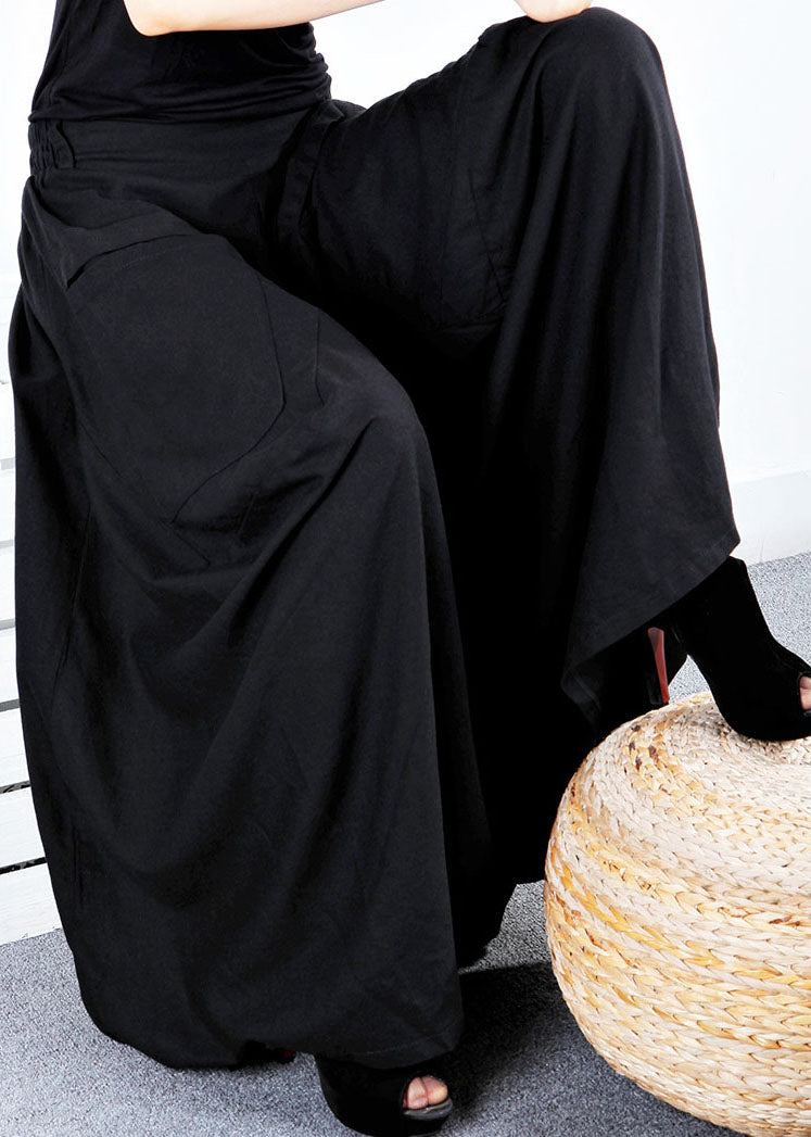 Dame Asymmetrisk Design Nederdel med Lommer 4