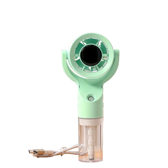 Dame Bærbar Ventilator med Sprayfunktion Ergonomisk Design 0