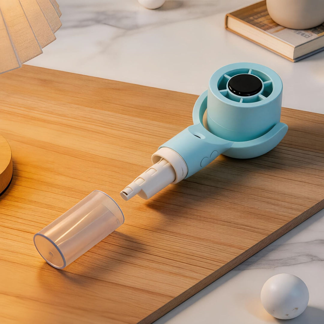 Dame Bærbar Ventilator med Sprayfunktion Ergonomisk Design 1