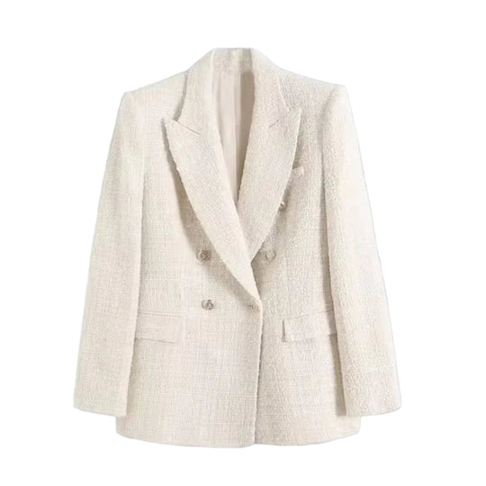 Dame Blazer Klassisk Stil 0