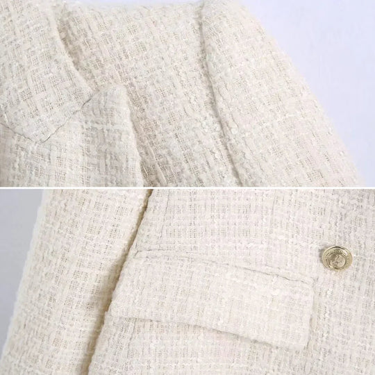 Dame Blazer Klassisk Stil 3