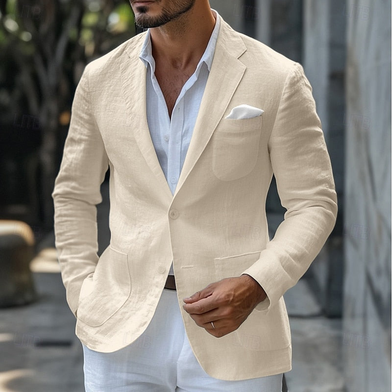 Dame Blazer Lettere Til Sommer Casual 1