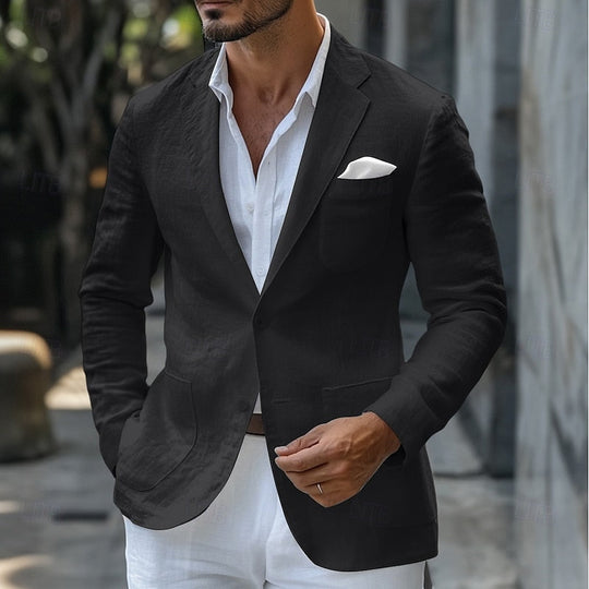 Dame Blazer Lettere Til Sommer Casual 4