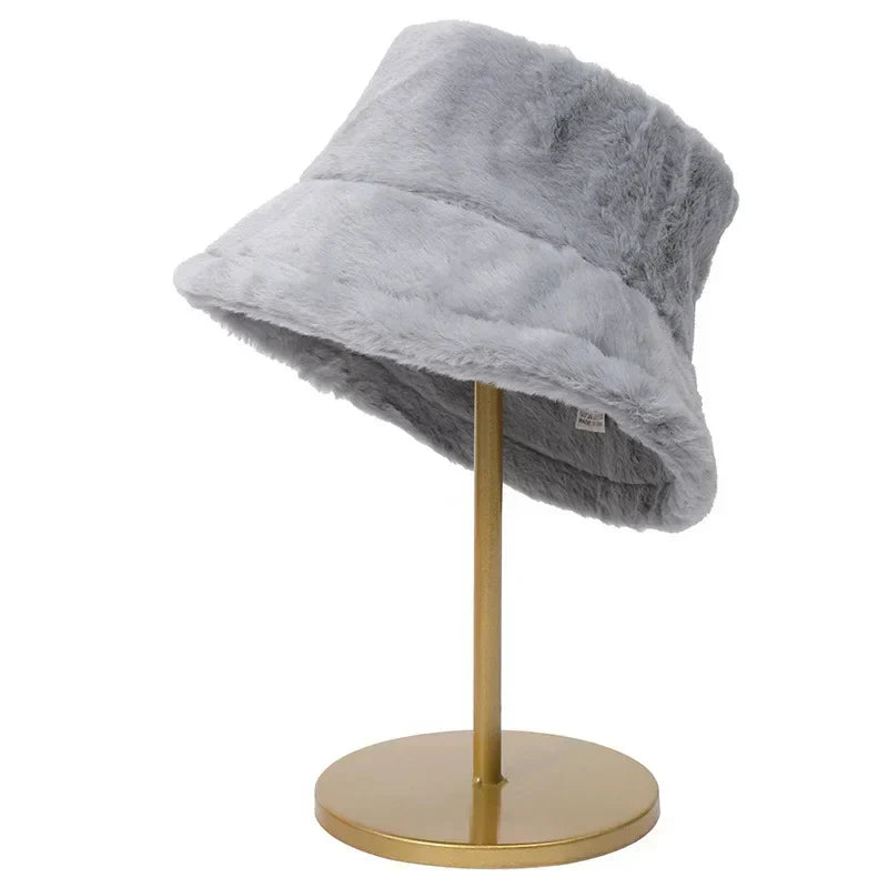 Dame Bucket Hat Varm Stilfuld 0