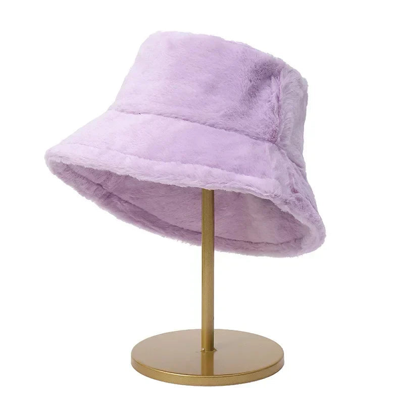 Dame Bucket Hat Varm Stilfuld 11