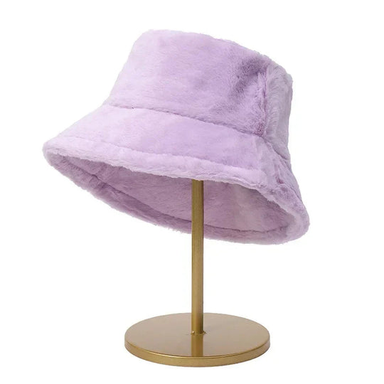 Dame Bucket Hat Varm Stilfuld 11