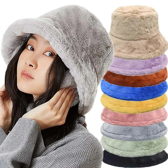 Dame Bucket Hat Varm Stilfuld 2