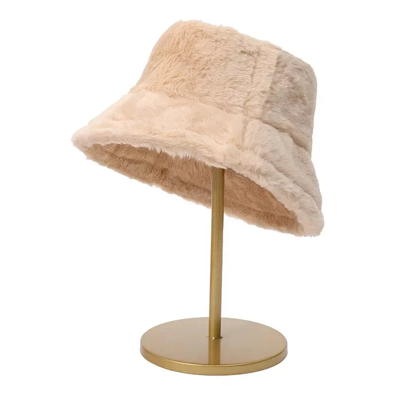 Dame Bucket Hat Varm Stilfuld 6