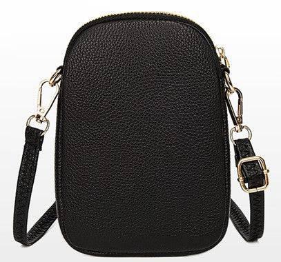 Dame Crossbody Taske Vegansk Læder Kompakt Design 3