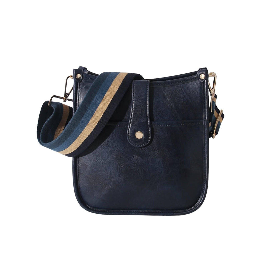 Dame Crossbody Taske med Guitarrem i Vegansk Læder - Justerbar Rem, Stilig og Funktionel 4