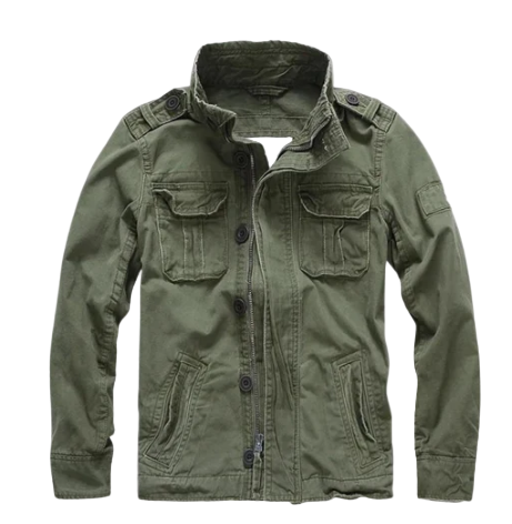 Dame Denim Jakke Retro Med Flere Lommer Casual Stil 0