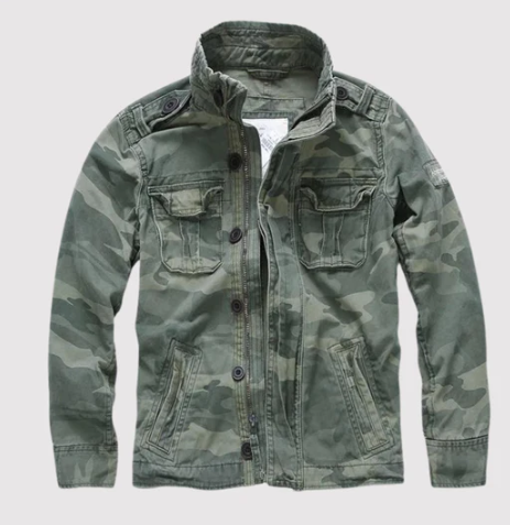 Dame Denim Jakke Retro Med Flere Lommer Casual Stil 3