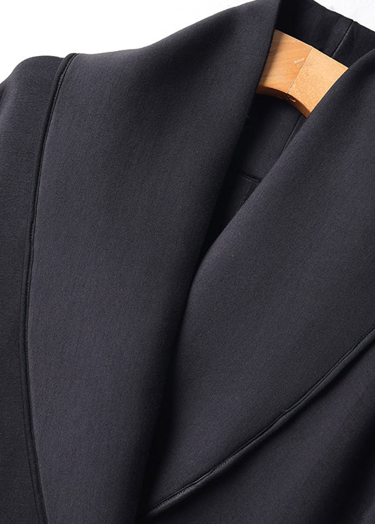 Dame Frakke med Peter Pan Krave og Batwing Ærmer 2