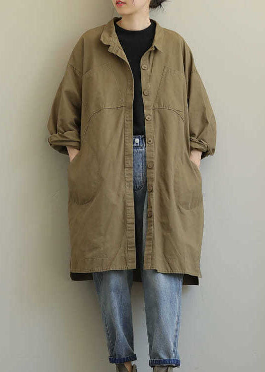 Dame Frakke med Peter Pan Krave og Patchwork Design 2