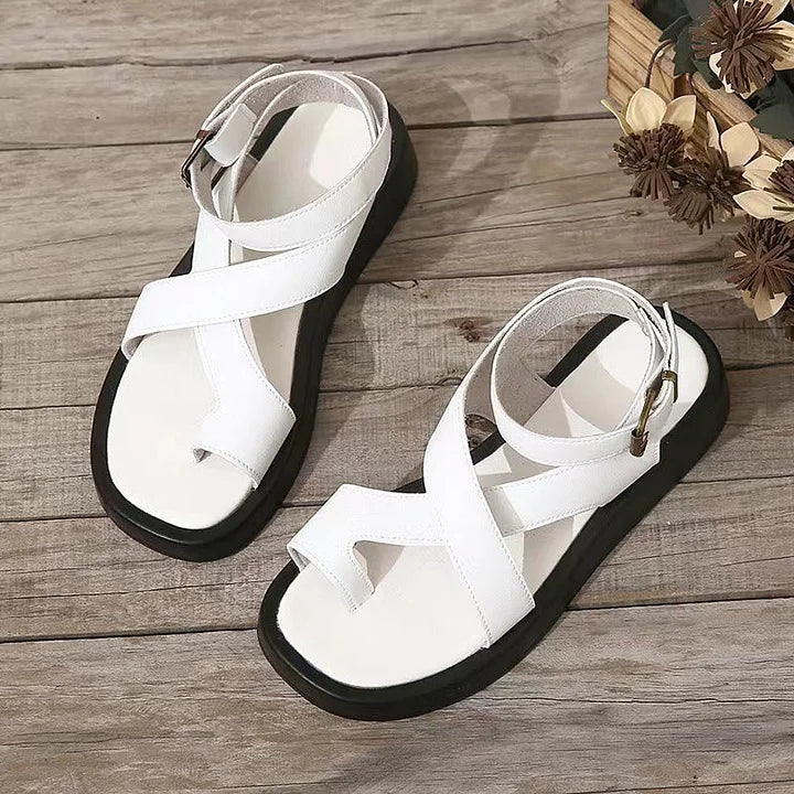 Dame Gladiator Sandaler i Tykt Design Syntetisk Materiale 3
