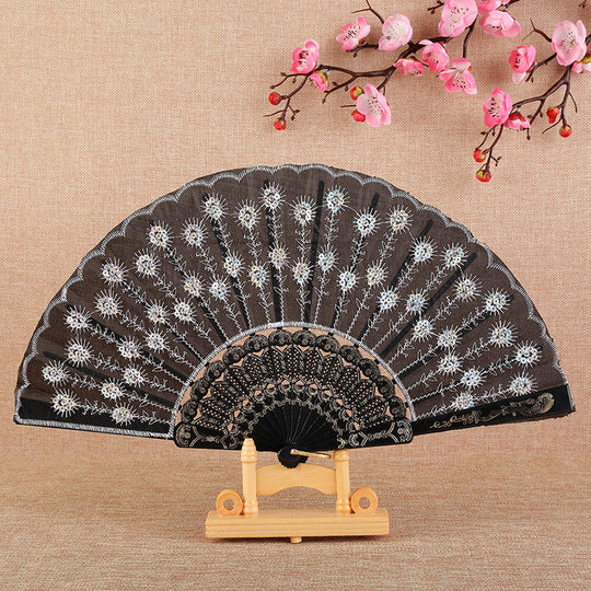 Dame Håndholdt Ventilator Dekorativ 13