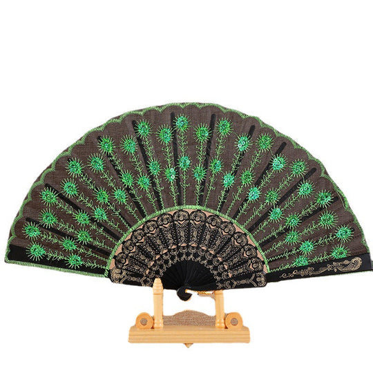 Dame Håndholdt Ventilator Dekorativ 5