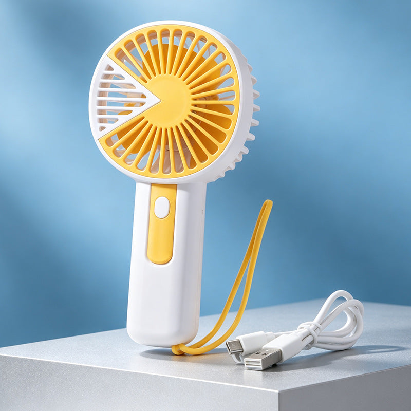Dame Håndventilator Bærbar Med USB Opladning Modern Design 0