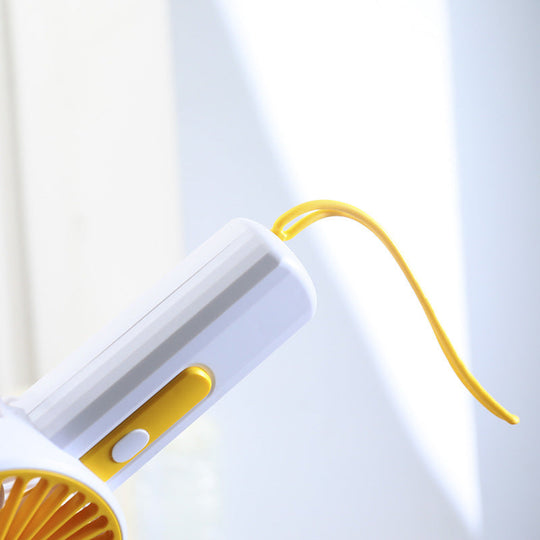 Dame Håndventilator Bærbar Med USB Opladning Modern Design 3