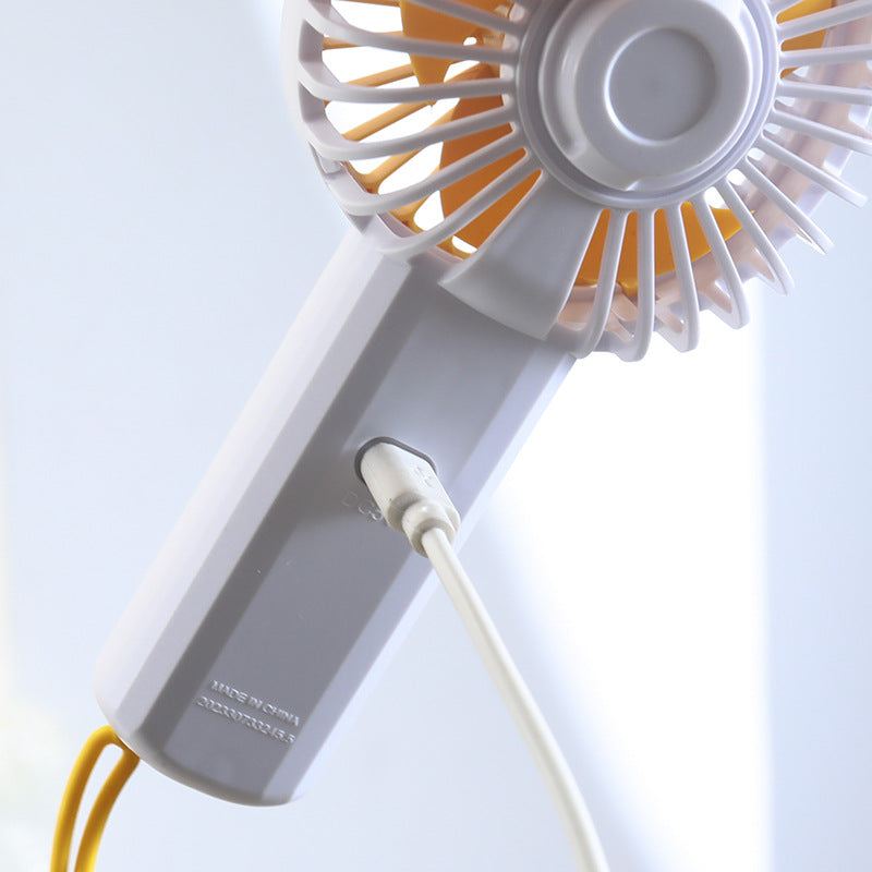 Dame Håndventilator Bærbar Med USB Opladning Modern Design 4