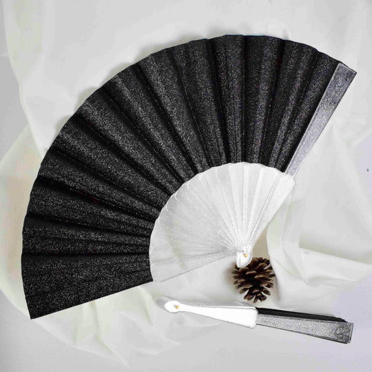 Dame Håndvifte Glitrende Foldbar Design til Festlige Anledninger 4