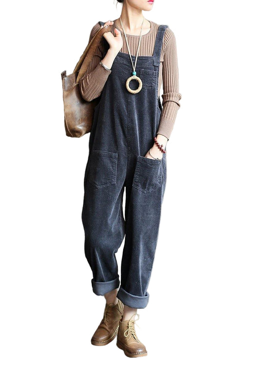 Dame Jumpsuit i College-Stil Flatterende Design 0