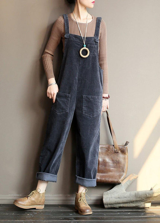 Dame Jumpsuit i College-Stil Flatterende Design 1