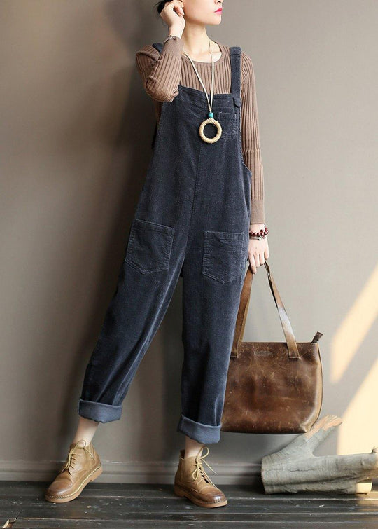 Dame Jumpsuit i College-Stil Flatterende Design 2