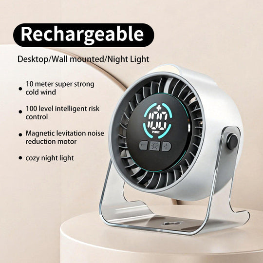 Dame Luftkøler Ventilator Bord- og Vægmodel 7