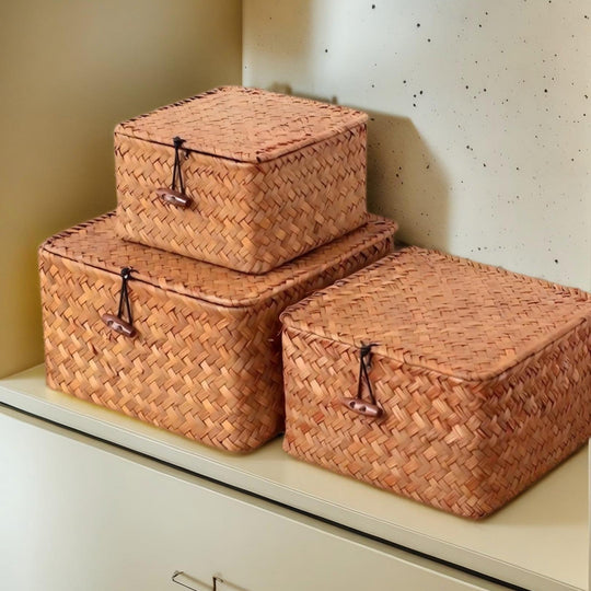 Dame Opbevaringsboks Rummelig Design Med Rustik Charm 2