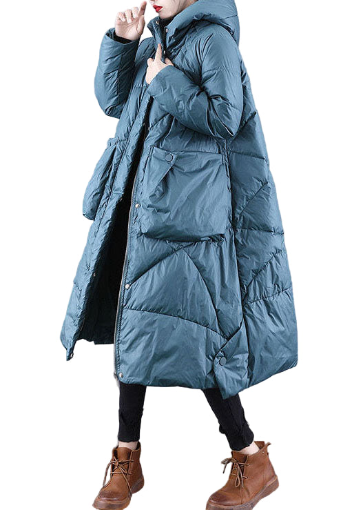 Dame Oversize Puffer Jakke med Lynlås 0