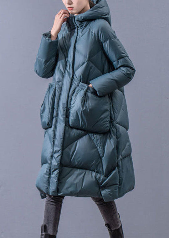 Dame Oversize Puffer Jakke med Lynlås 2