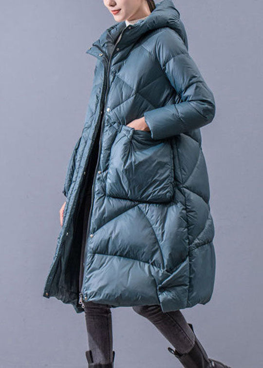 Dame Oversize Puffer Jakke med Lynlås 3