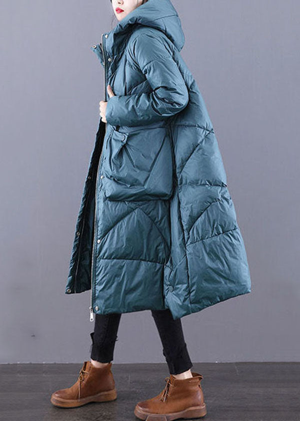 Dame Oversize Puffer Jakke med Lynlås 4