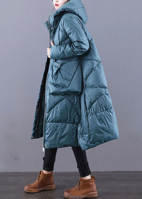 Dame Oversize Puffer Jakke med Lynlås 4
