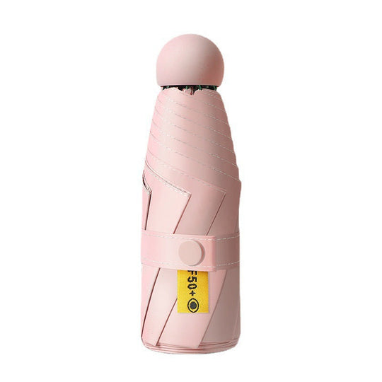 Dame Paraply Sammenklappelig med UV-Beskyttelse og Feminint Design 1