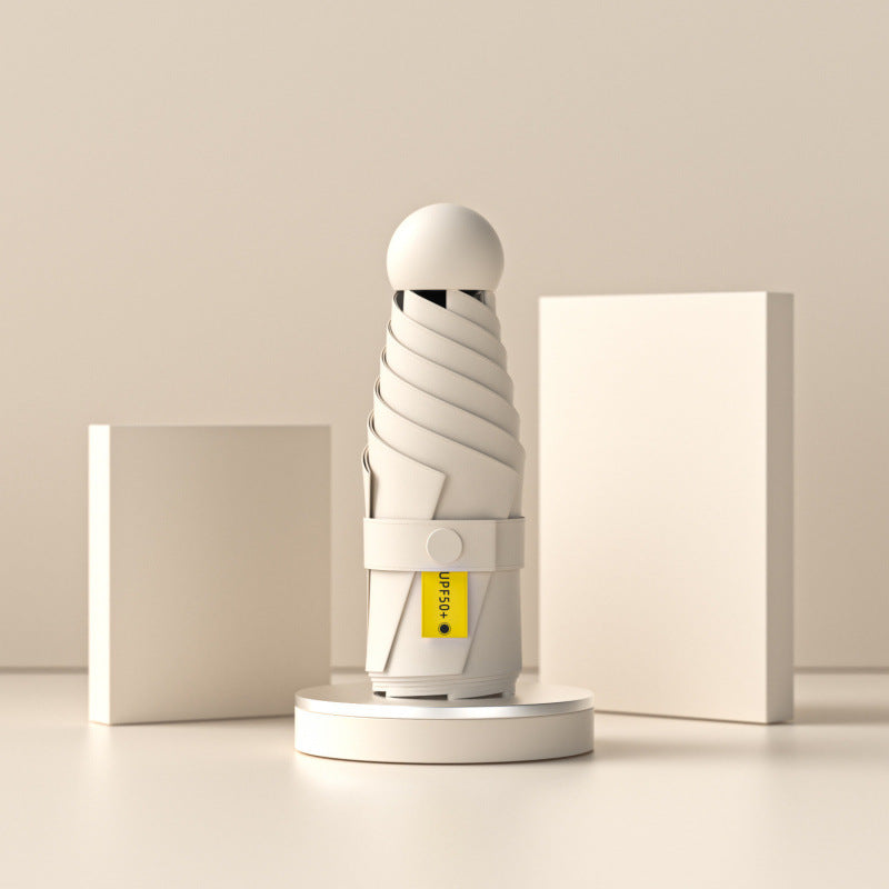 Dame Paraply Sammenklappelig med UV-Beskyttelse og Feminint Design 11