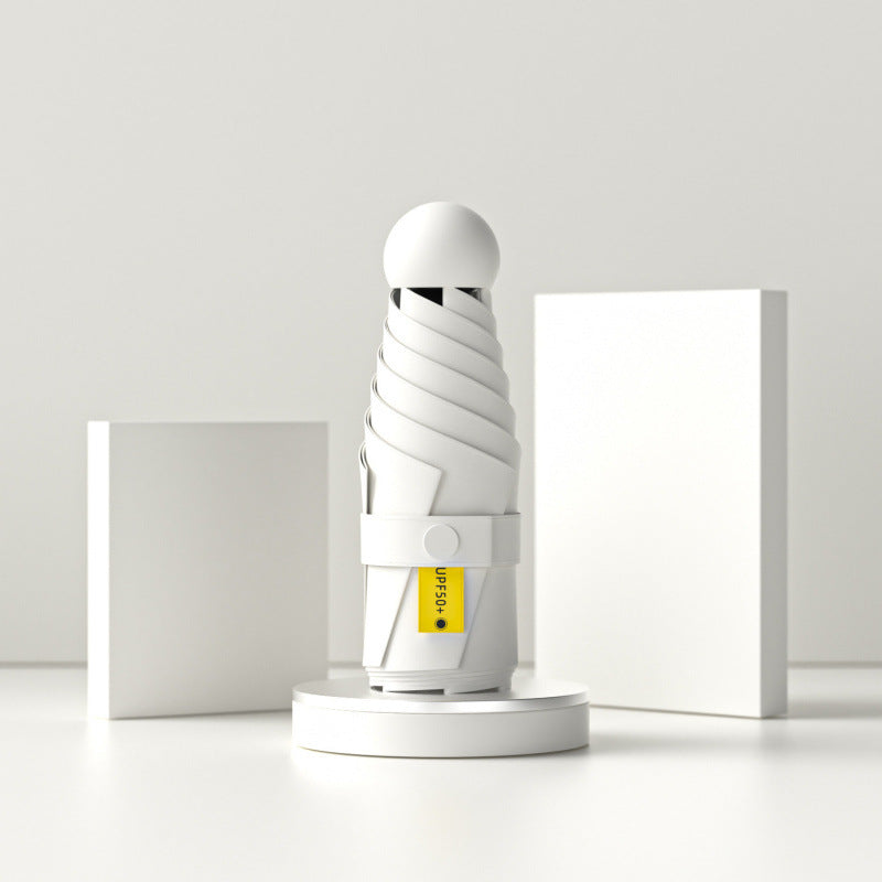 Dame Paraply Sammenklappelig med UV-Beskyttelse og Feminint Design 2