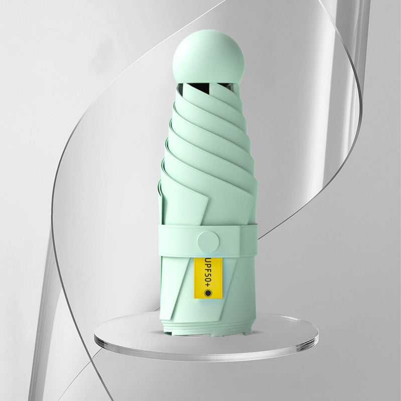 Dame Paraply Sammenklappelig med UV-Beskyttelse og Feminint Design 4