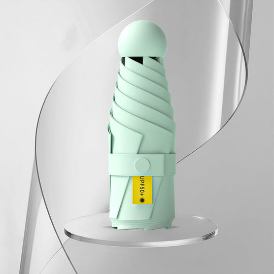 Dame Paraply Sammenklappelig med UV-Beskyttelse og Feminint Design 4