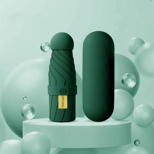 Dame Paraply Sammenklappelig med UV-Beskyttelse og Feminint Design 5