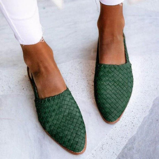 Dame Sandaler Håndlavet Naturmaterialer Elegant Slip-On Design 3