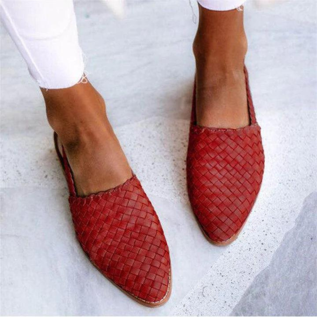 Dame Sandaler Håndlavet Naturmaterialer Elegant Slip-On Design 4