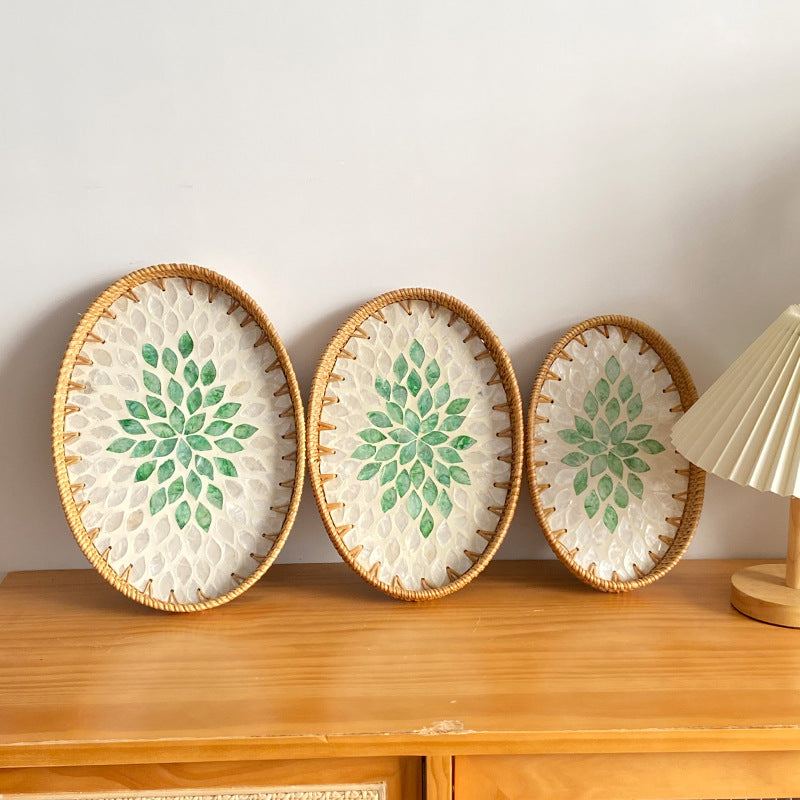 Dame Servering Tallerken Sæt Kunstnerisk Design 3