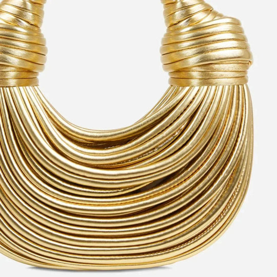 Dame Skuldertaske Med Knudedetalje Chic Design 2