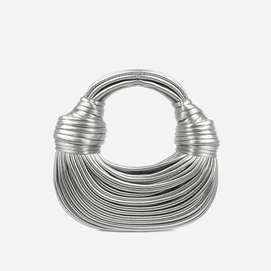 Dame Skuldertaske Med Knudedetalje Chic Design 7