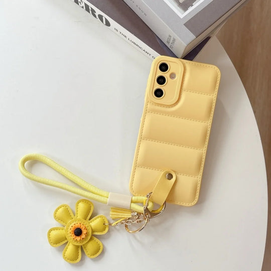 Dame Smartphone Håndledsrem Taske med Solsikke-Design 10