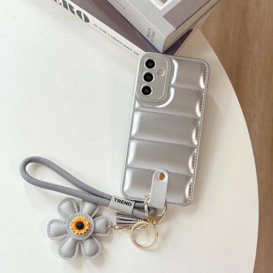 Dame Smartphone Håndledsrem Taske med Solsikke-Design 7