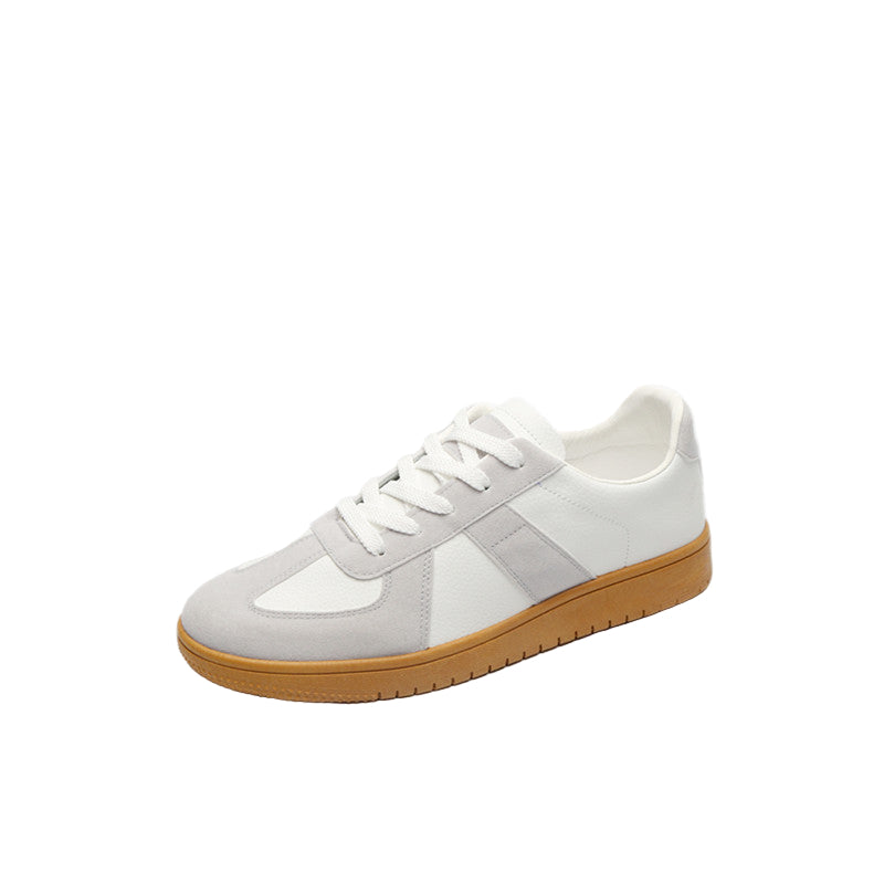 Dame Sneakers Retro Stil Komfortabel Flad Sål 0
